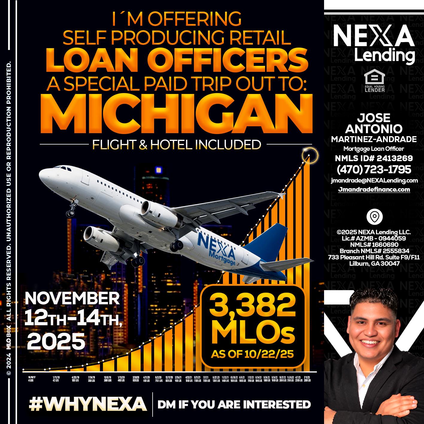 michigan trip - Jose Antonio Martinez-Andrade -Mortgage Loan Officer