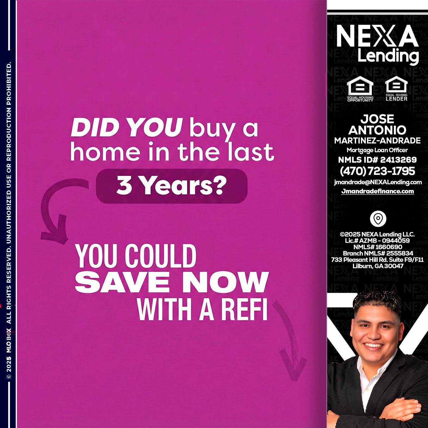 did you - Jose Antonio Martinez-Andrade -Mortgage Loan Officer