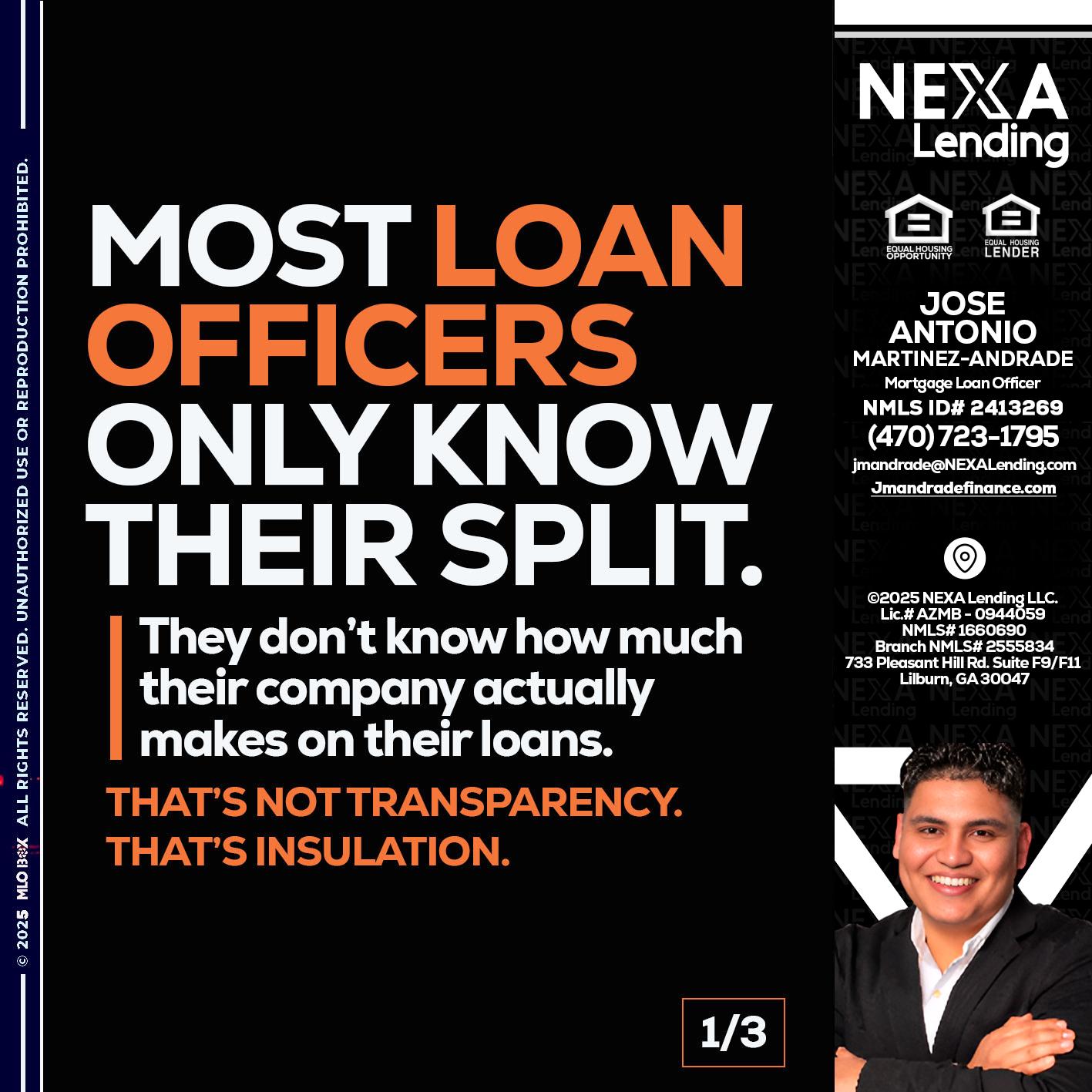 1 OF 3 - Jose Antonio Martinez-Andrade -Mortgage Loan Officer