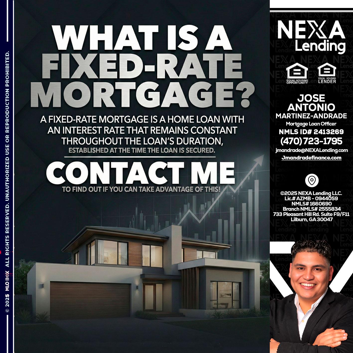 WHAT IS A - Jose Antonio Martinez-Andrade -Mortgage Loan Officer