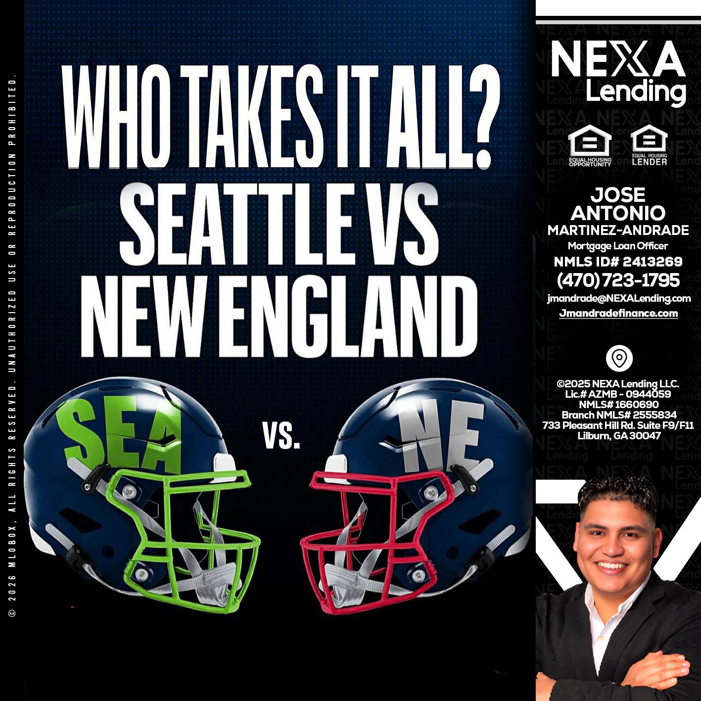 WHO TAKE IT ALL? - Jose Antonio Martinez-Andrade -Mortgage Loan Officer