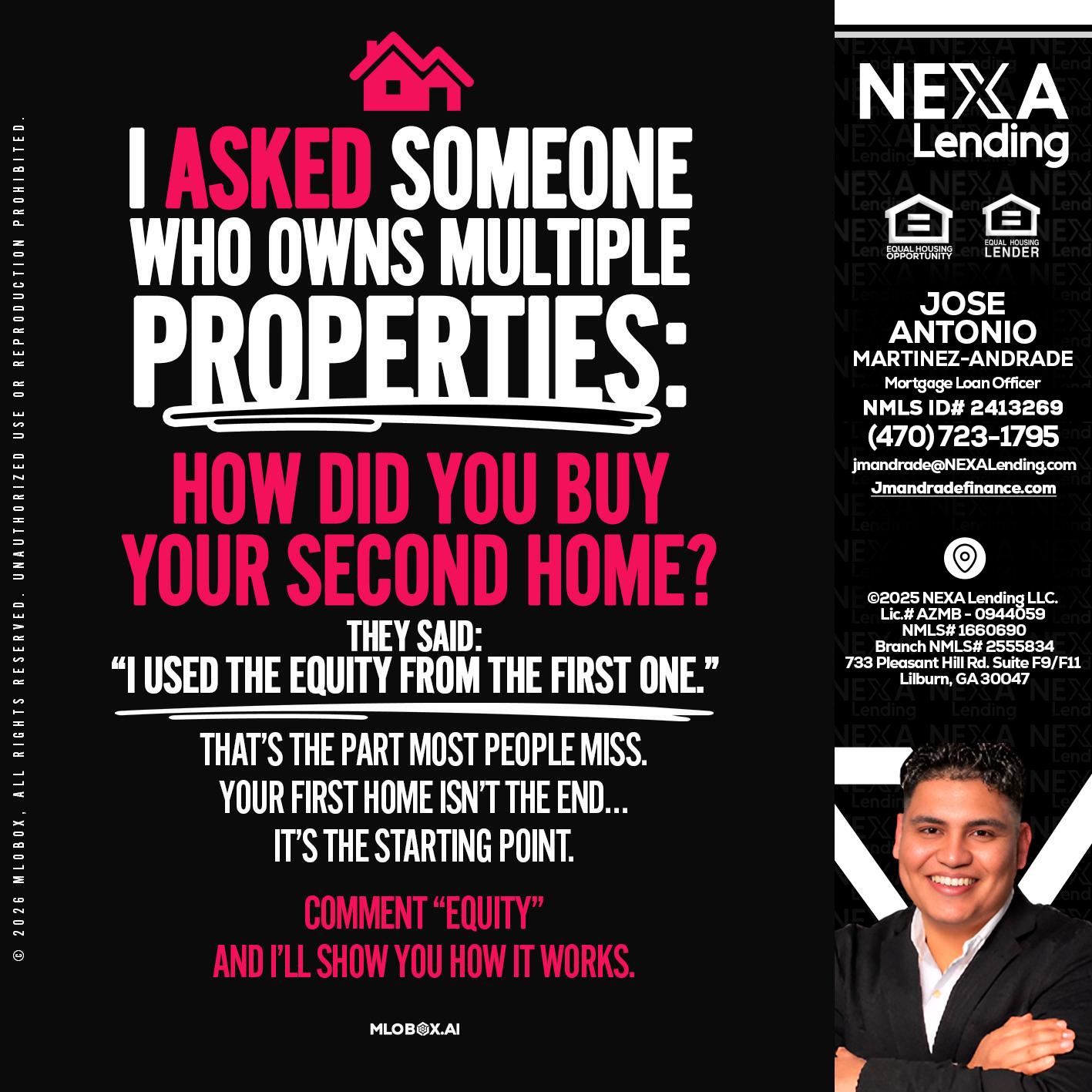 I ASKED SOMEONE - Jose Antonio Martinez-Andrade -Mortgage Loan Officer