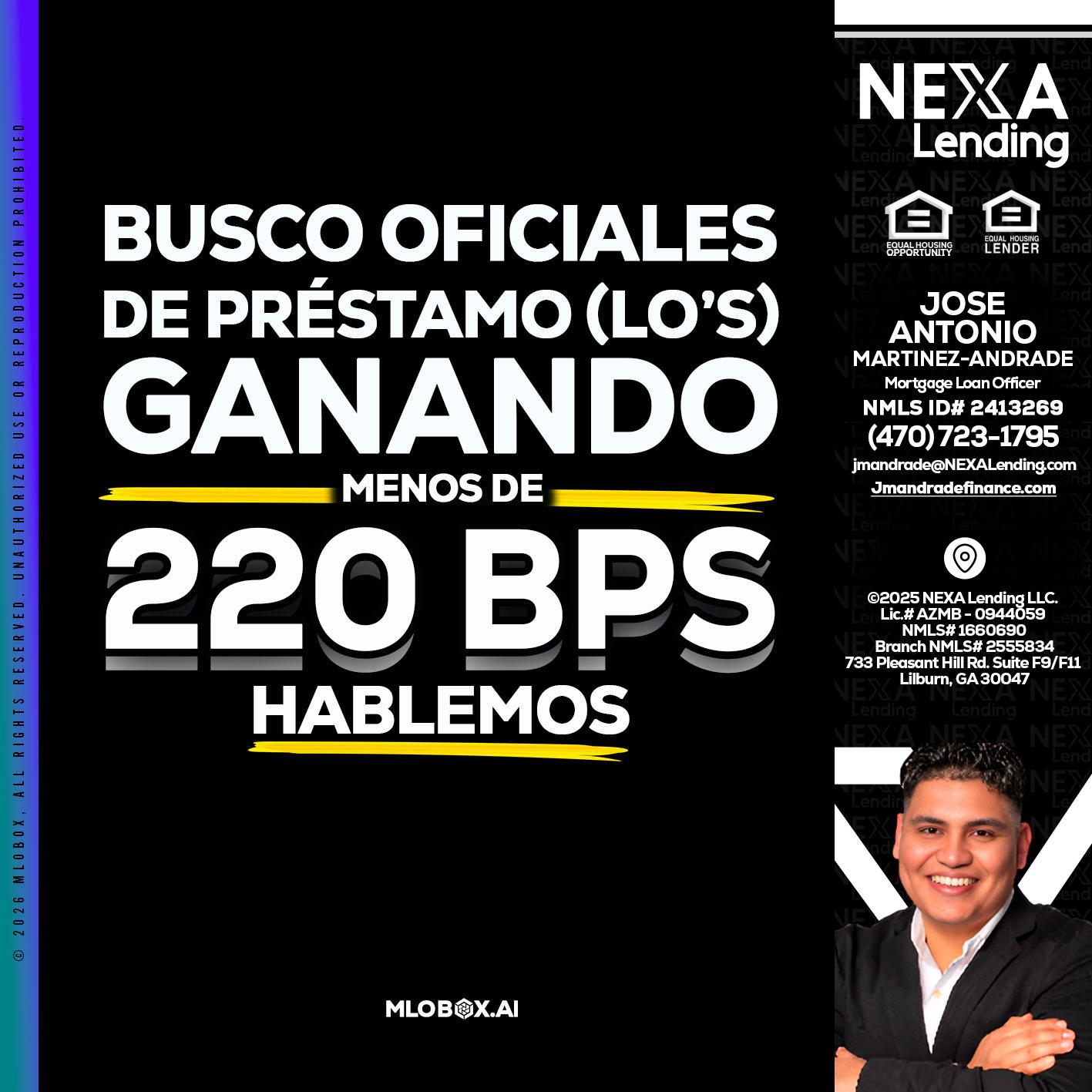BUSCO OFICIALES - Jose Antonio Martinez-Andrade -Mortgage Loan Officer