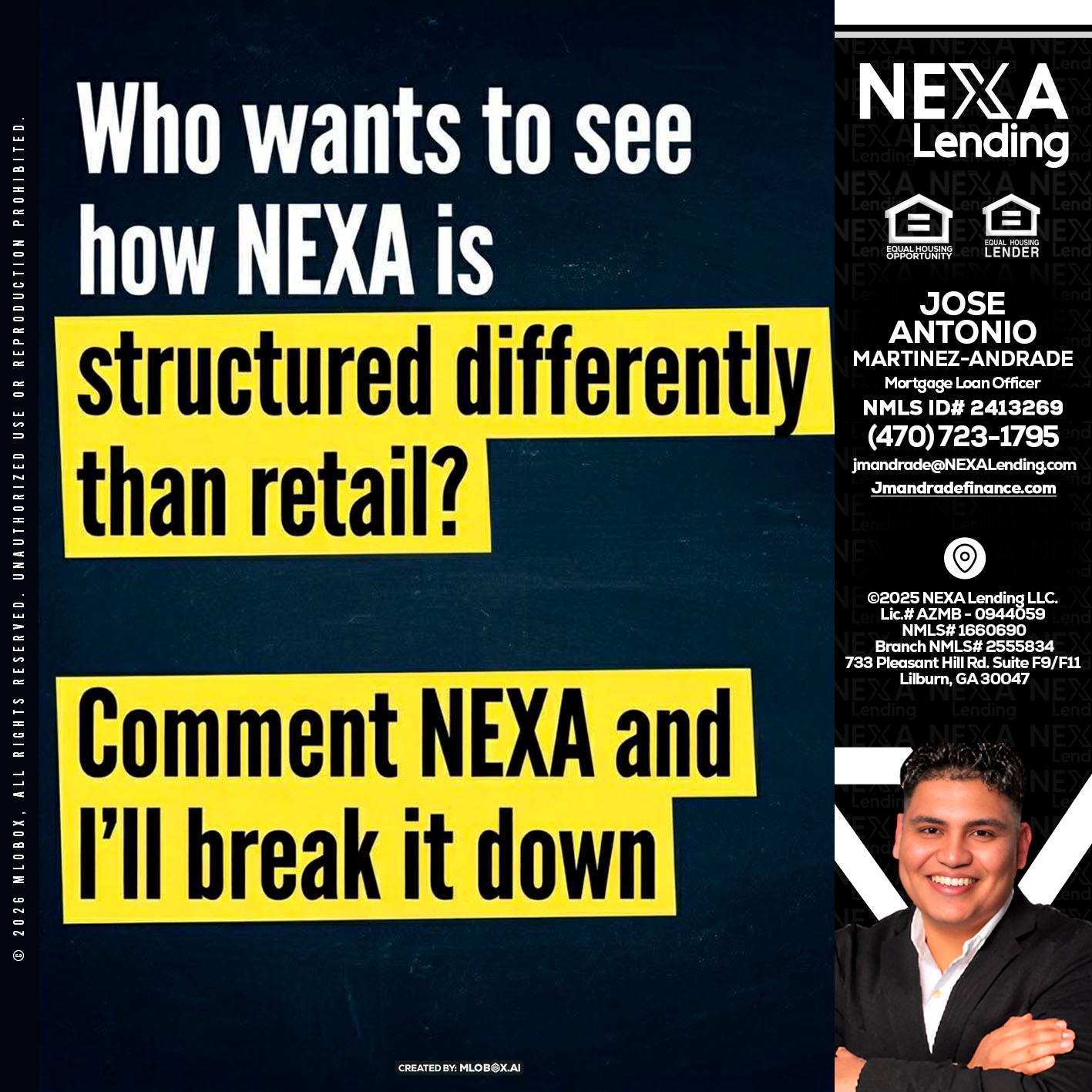 who want to see - Jose Antonio Martinez-Andrade -Mortgage Loan Officer