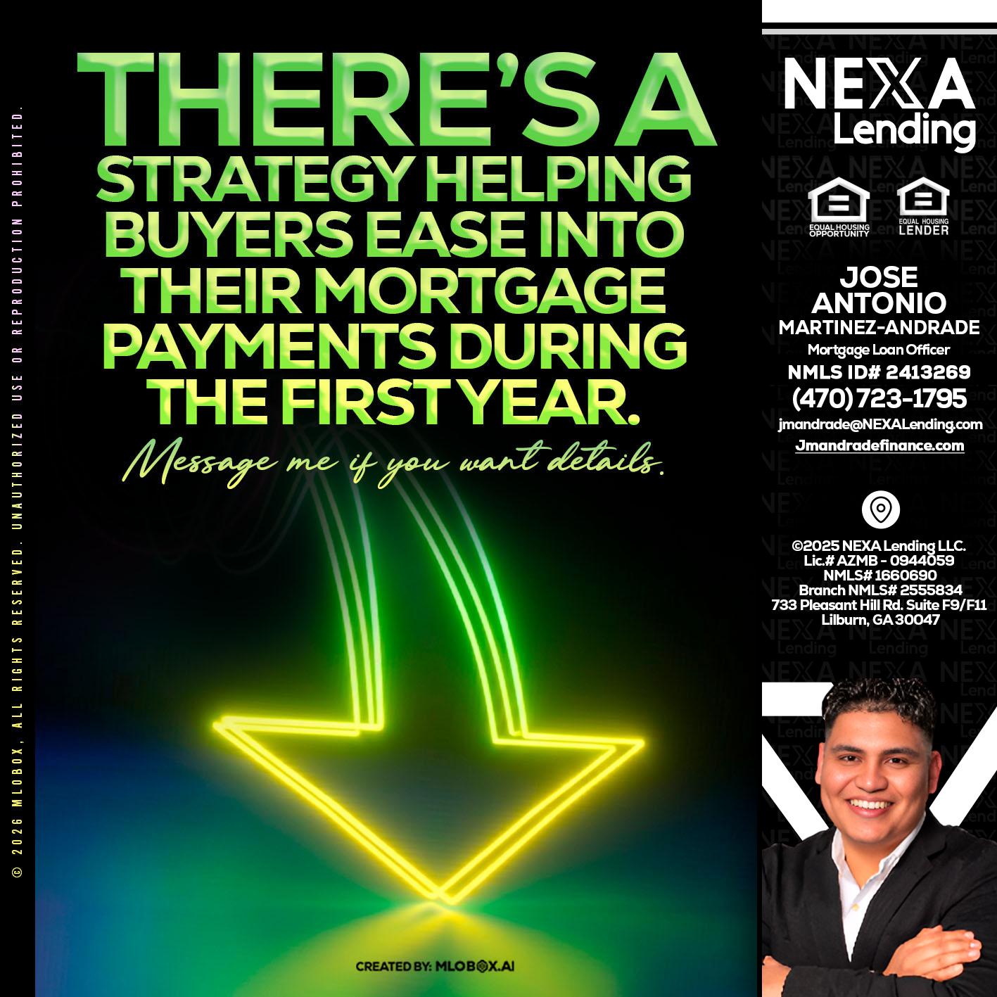 THERES A STATEGY - Jose Antonio Martinez-Andrade -Mortgage Loan Officer