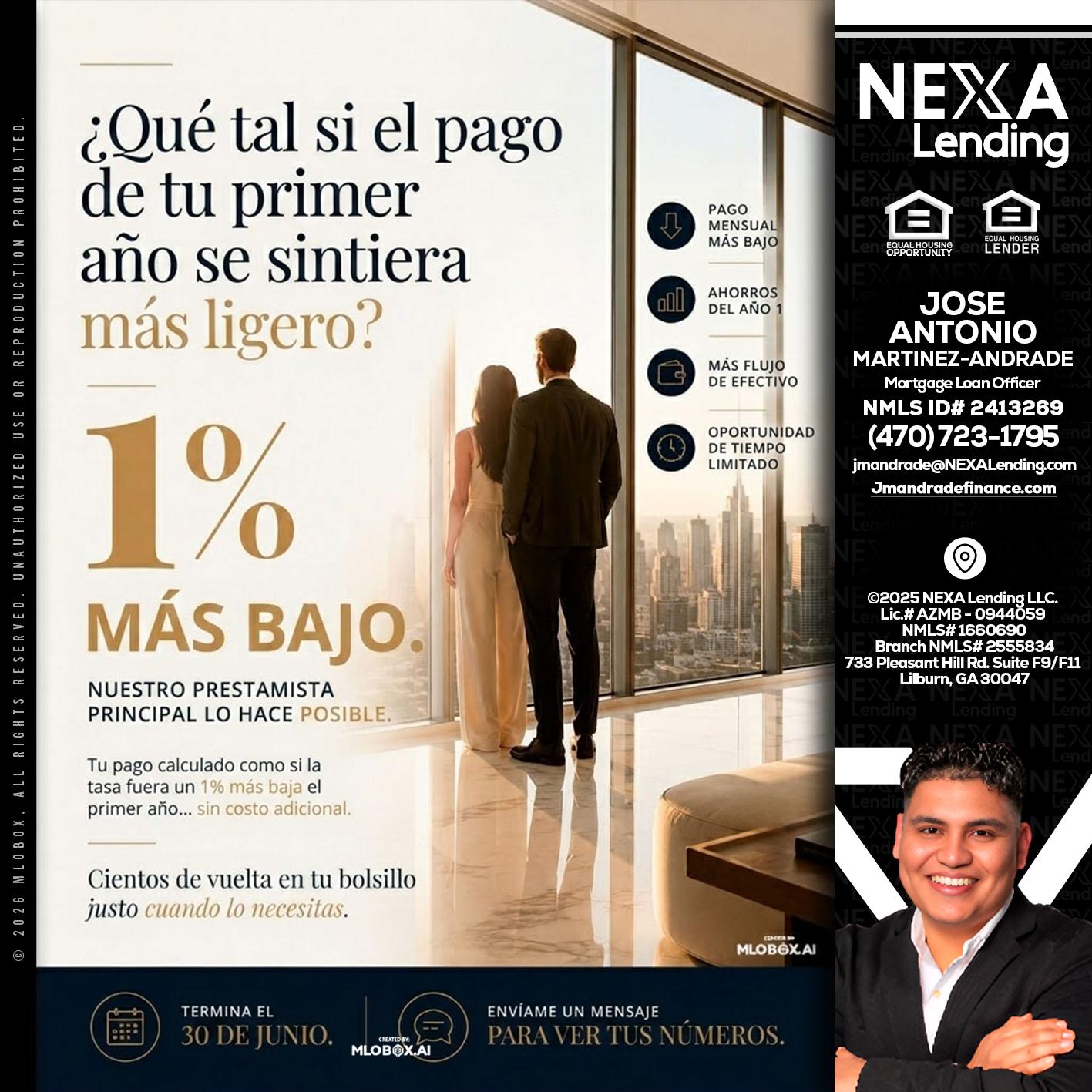 que tal si - Jose Antonio Martinez-Andrade -Mortgage Loan Officer