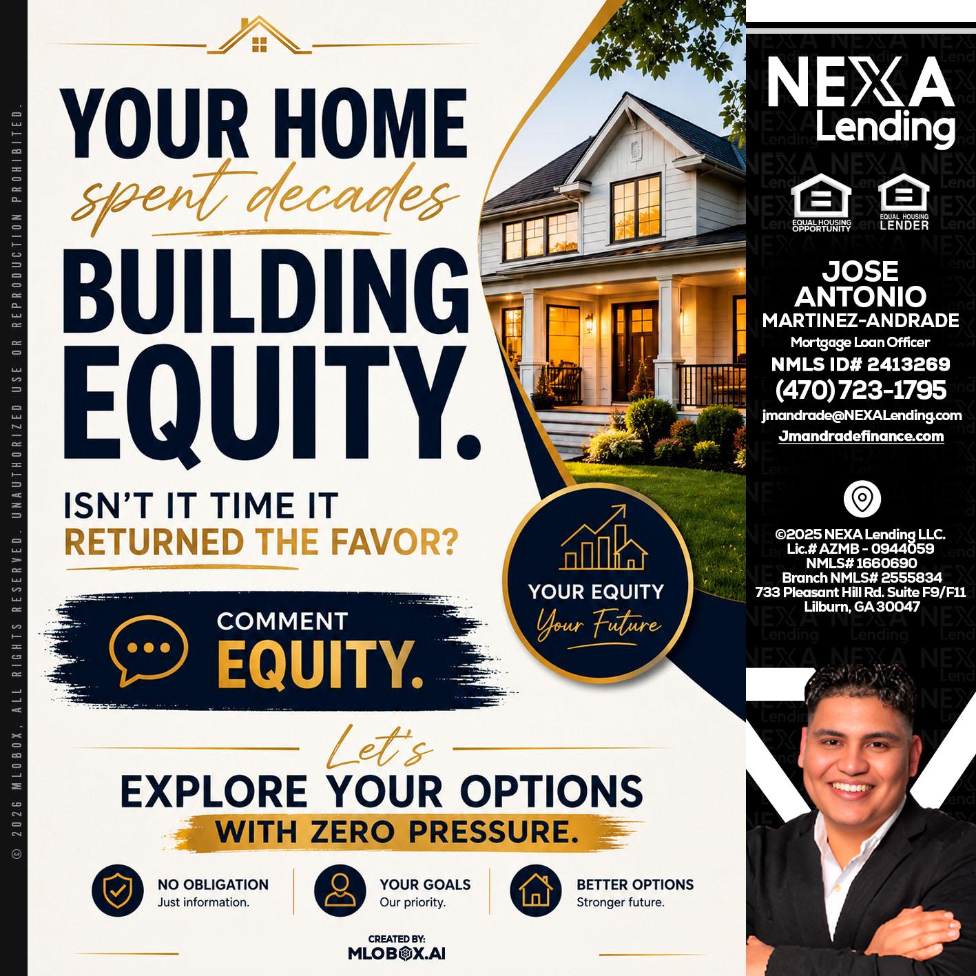 building equity - Jose Antonio Martinez-Andrade -Mortgage Loan Officer