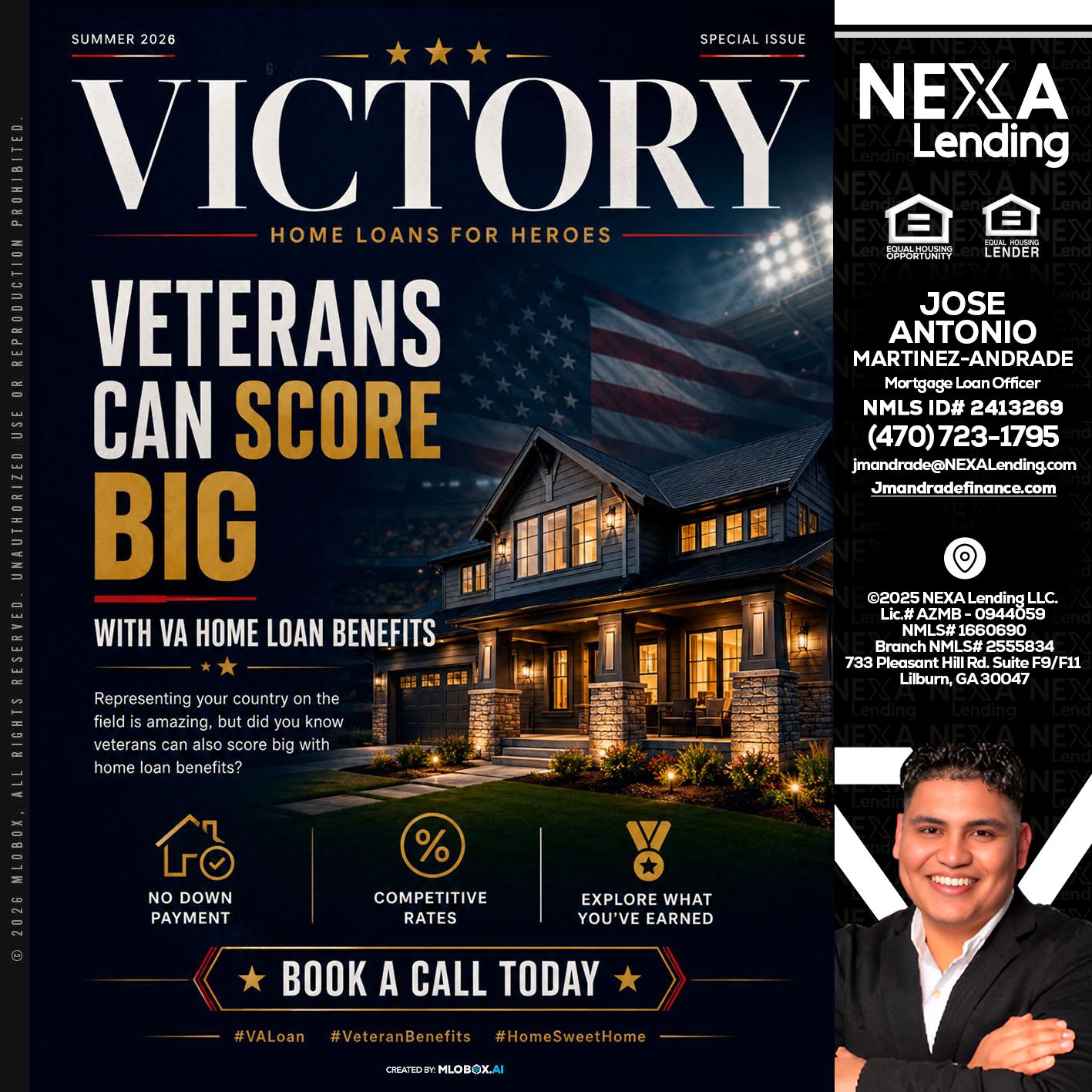 VICTORY - Jose Antonio Martinez-Andrade -Mortgage Loan Officer