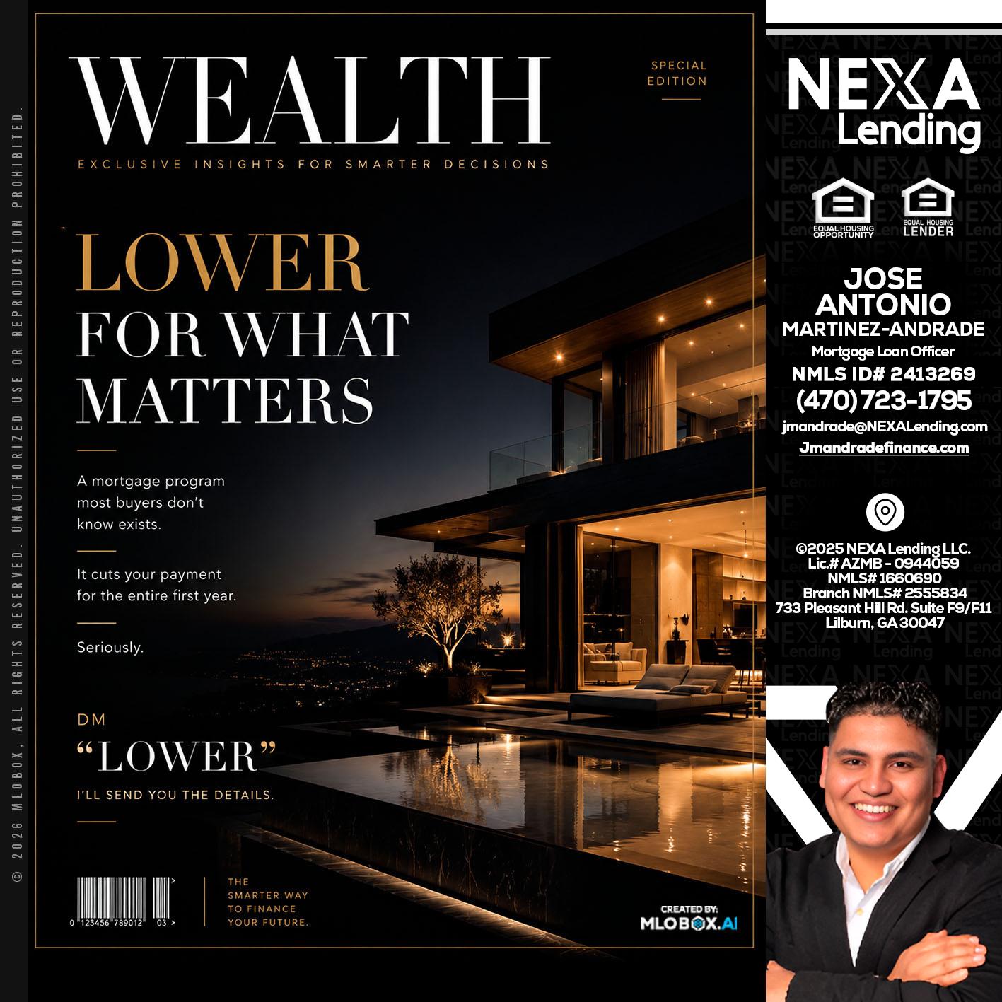 WEALTH - Jose Antonio Martinez-Andrade -Mortgage Loan Officer
