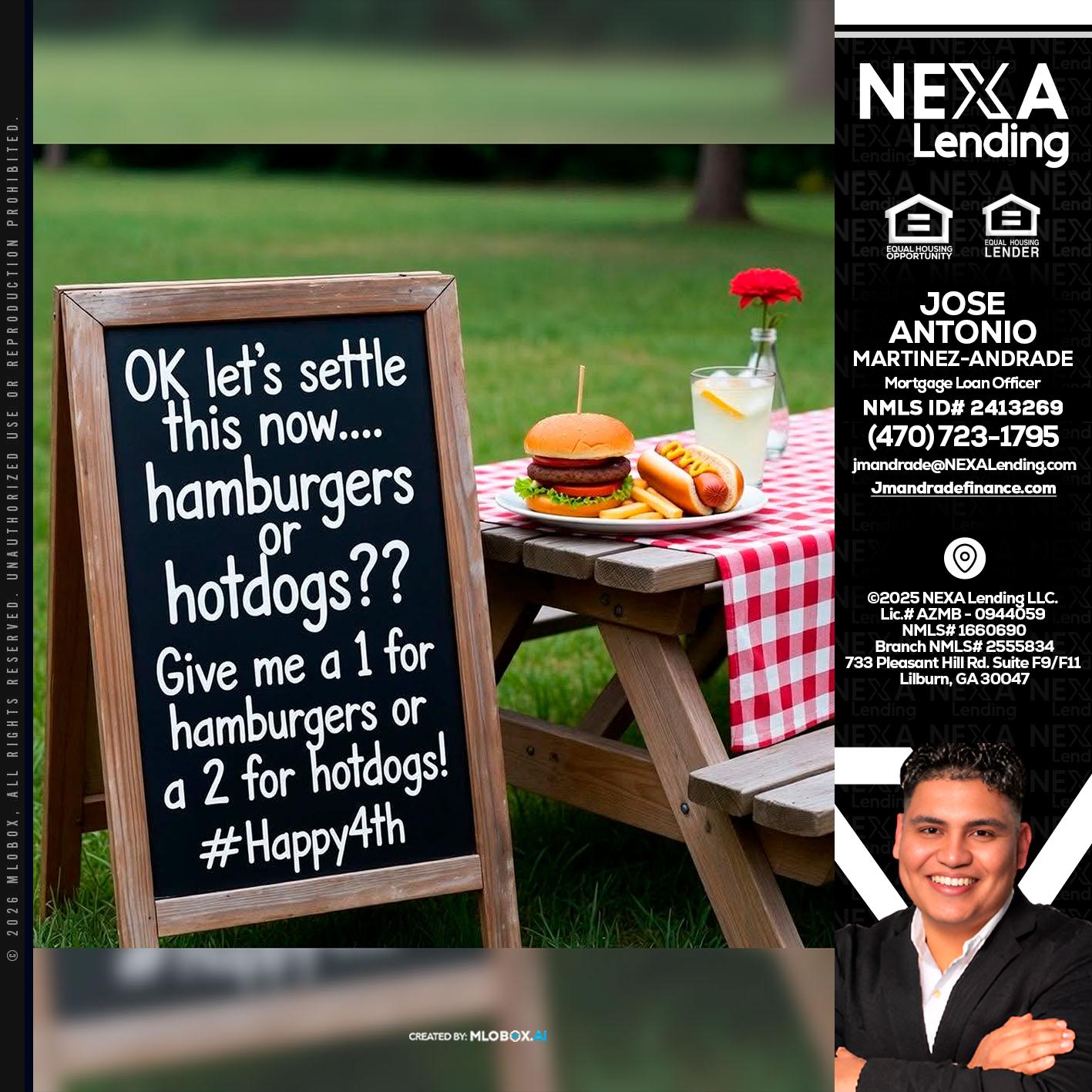 let settle this - Jose Antonio Martinez-Andrade -Mortgage Loan Officer