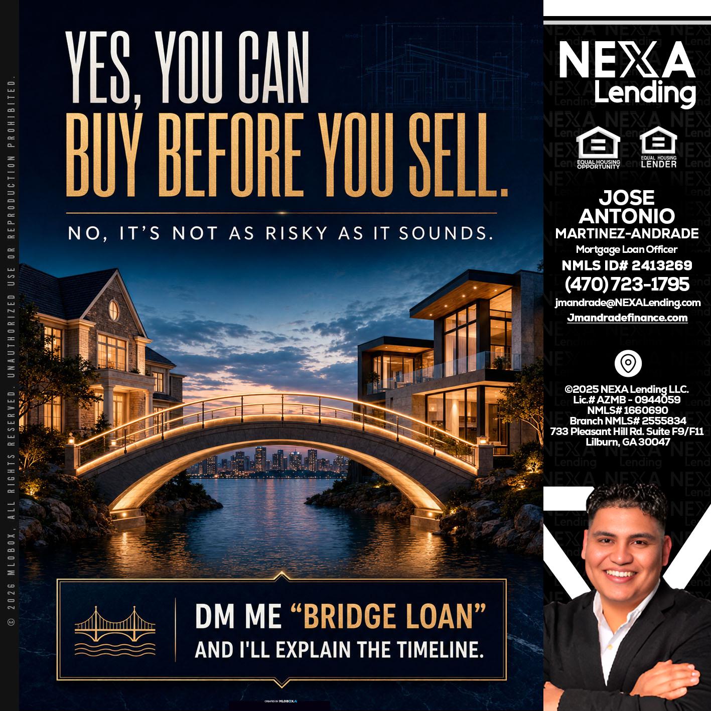 YES, YOU CAN - Jose Antonio Martinez-Andrade -Mortgage Loan Officer