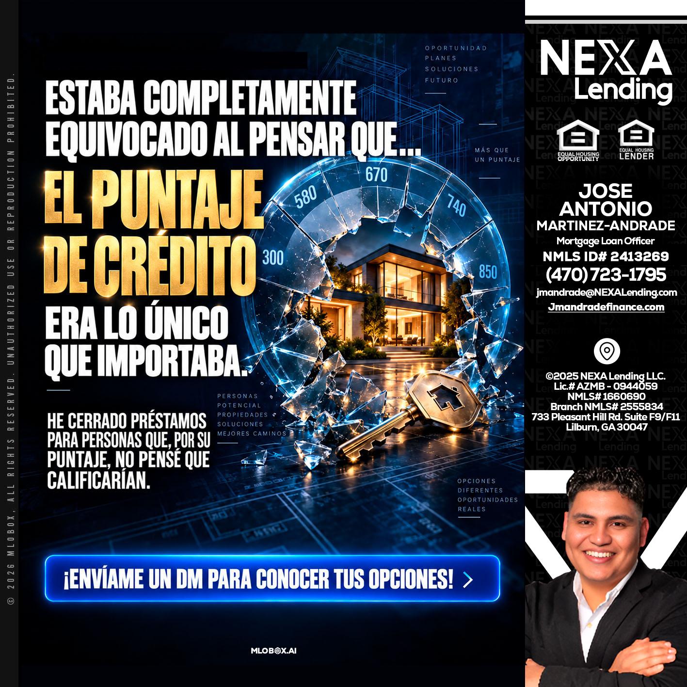 EL PUNTO - Jose Antonio Martinez-Andrade -Mortgage Loan Officer